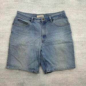 Vintage Cherokee Denim Shorts Mens 34 Faded Light‎ Wash Jeans Jorts